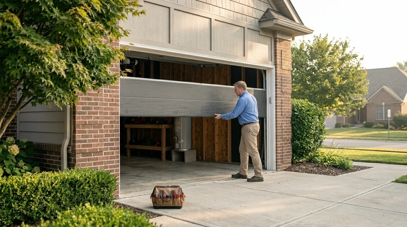 Garage door work by Grand Rapids Garage Door Pros in Grand Rapids, MI