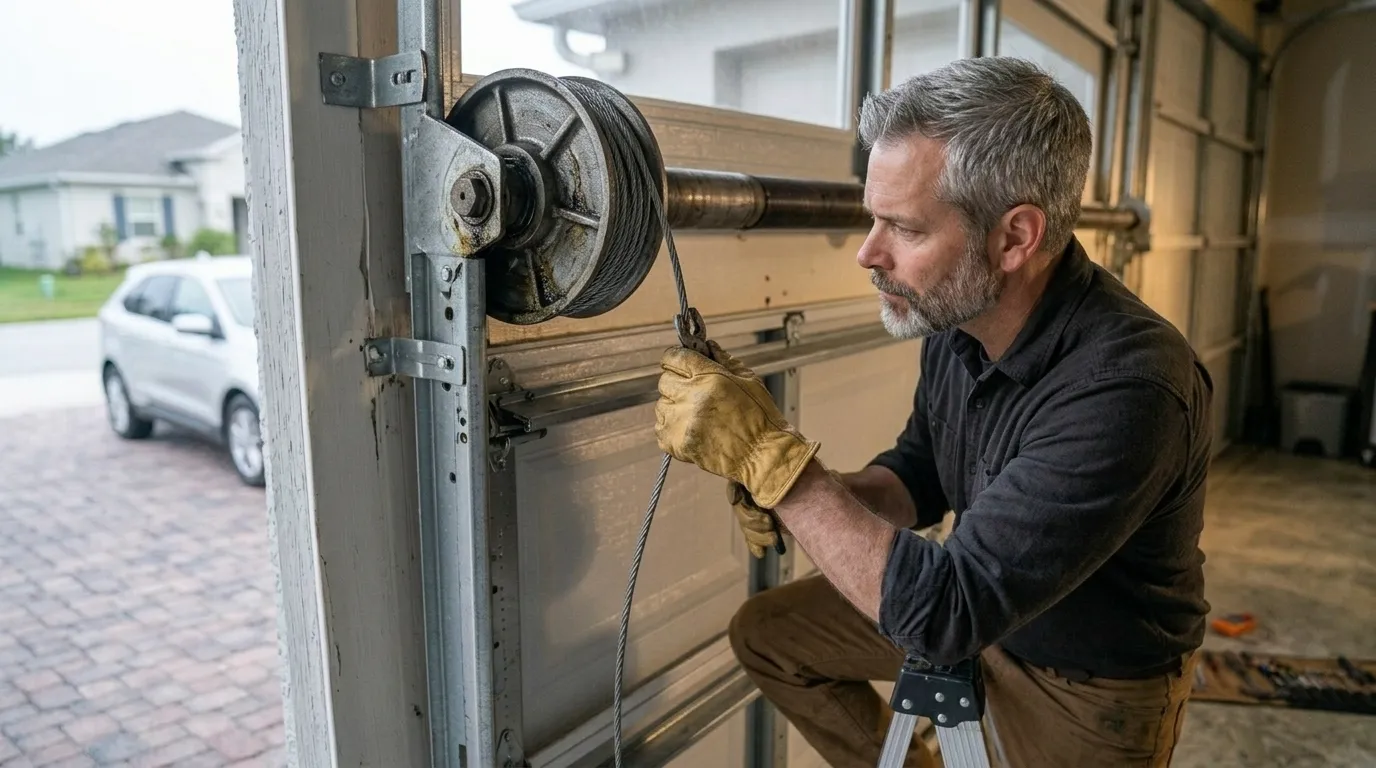 Garage door work by Grand Rapids Garage Door Pros in Grand Rapids, MI