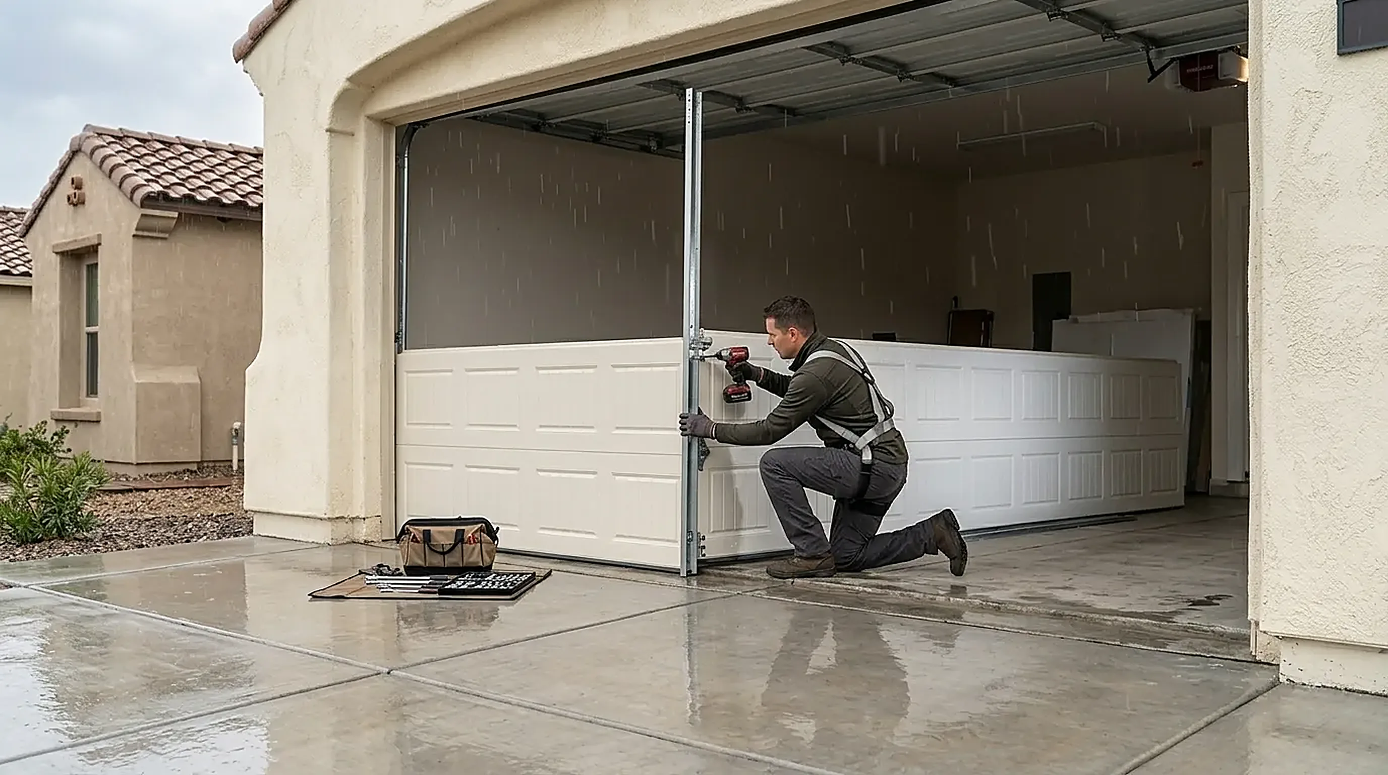 Garage door service in Grand Rapids, MI