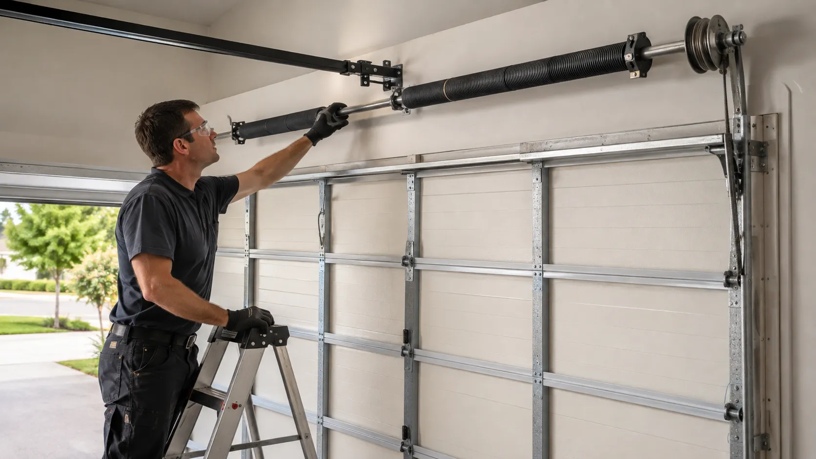 Garage door service in Grand Rapids, MI