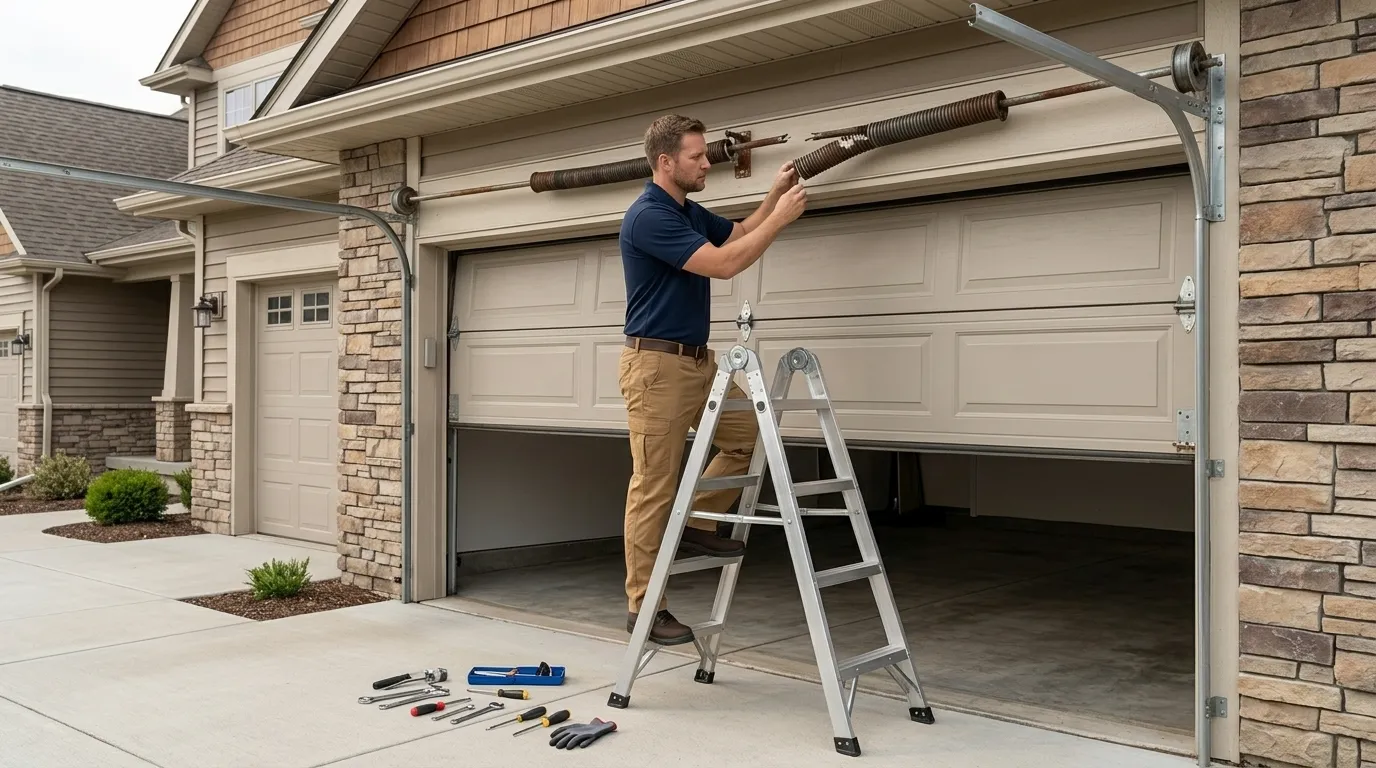 Garage door service in Grand Rapids, MI
