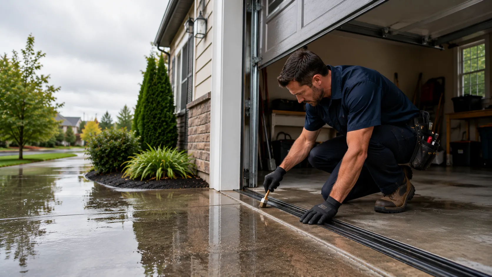 Garage door service in Grand Rapids, MI